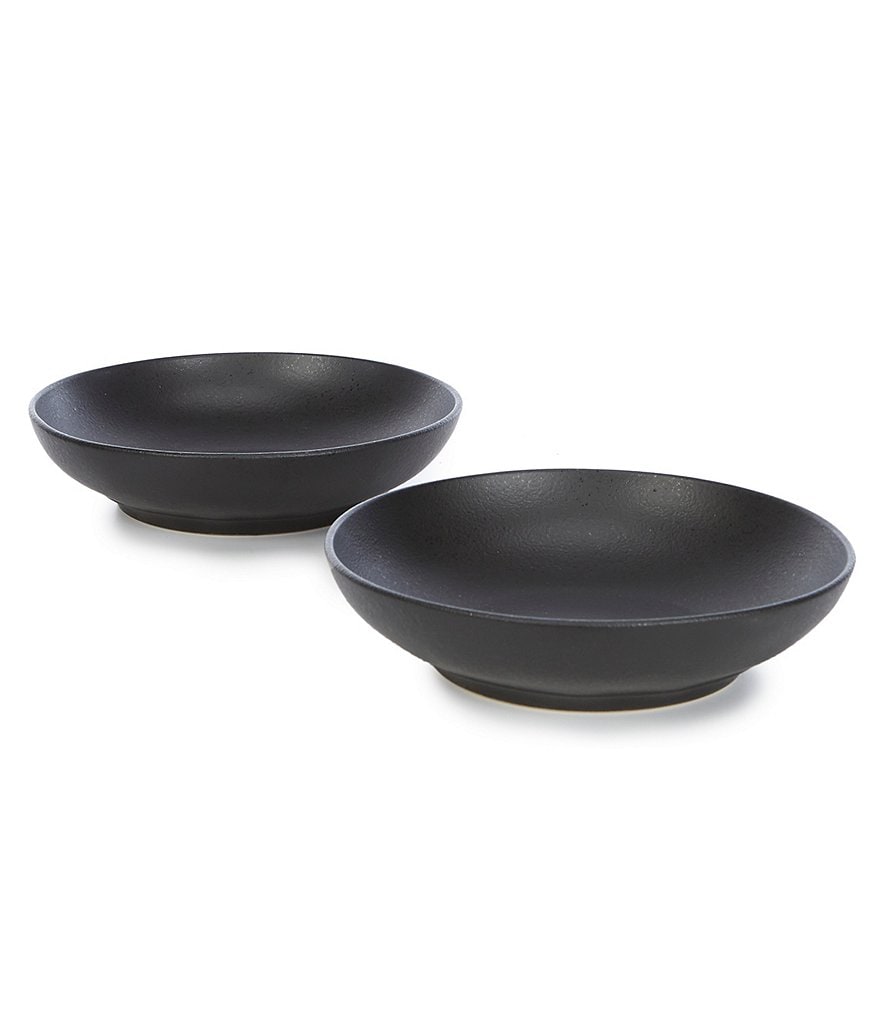 Noble Excellence Astoria Glazed Dinner Bowls, Set of 2