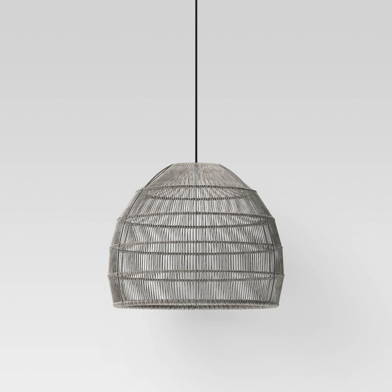 Large LED Solar Pendant Gray - Project 62™