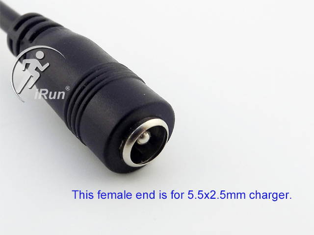 DC Plug Tip Female Connectors to Male Jack for HP Stream 11 13 14, Pavilion Sleekbook 14-b000 15-b000 Series, Envy SLEEKBOOK 4 6 Series Charger (5.5x2.5mm to 4.5x3.0mm)