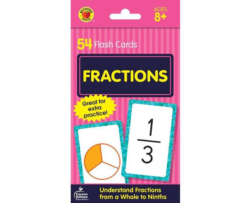 Fractions Flash Cards (Hardcover)
