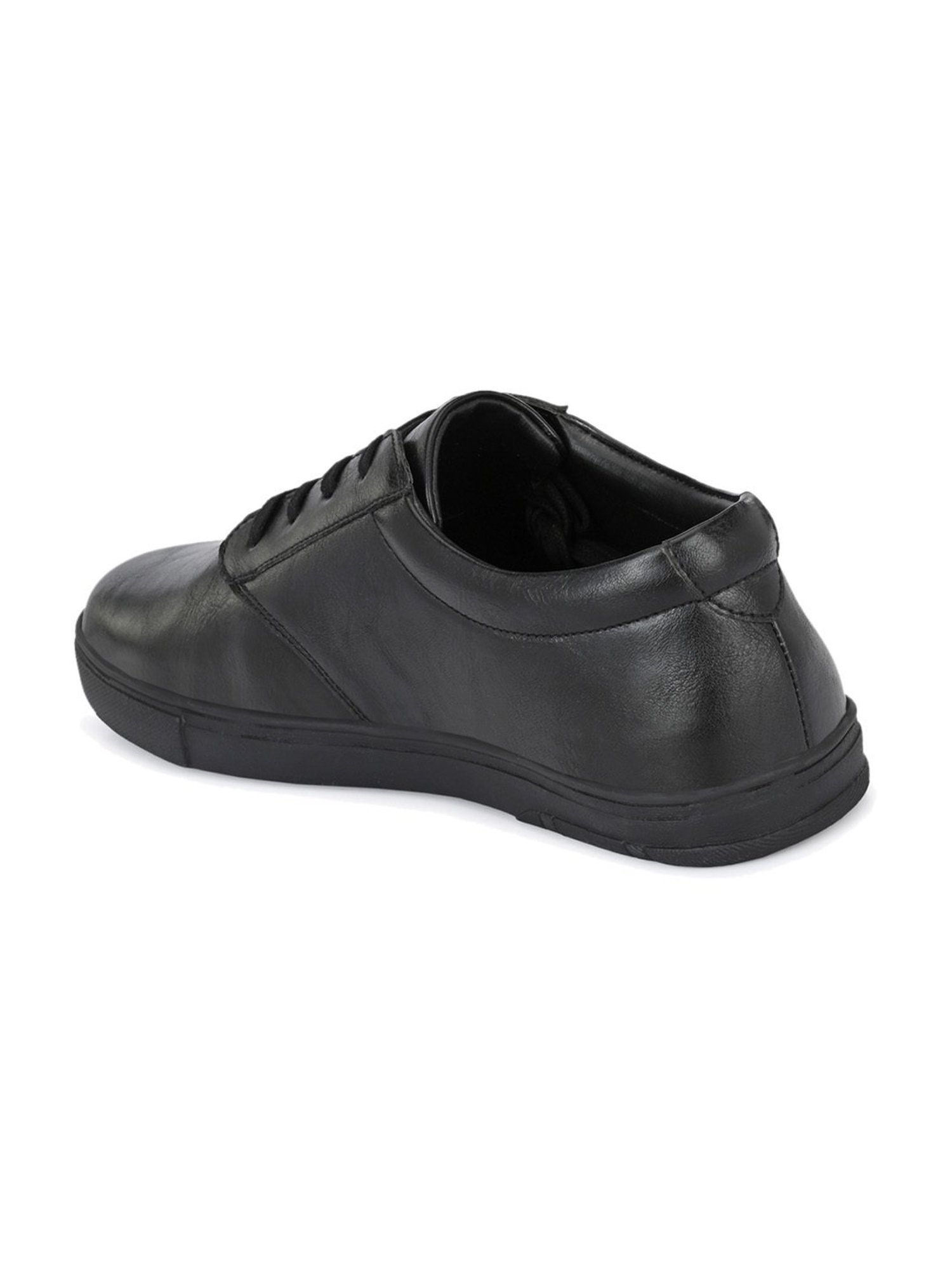 El Paso Men's Black Casual Sneakers