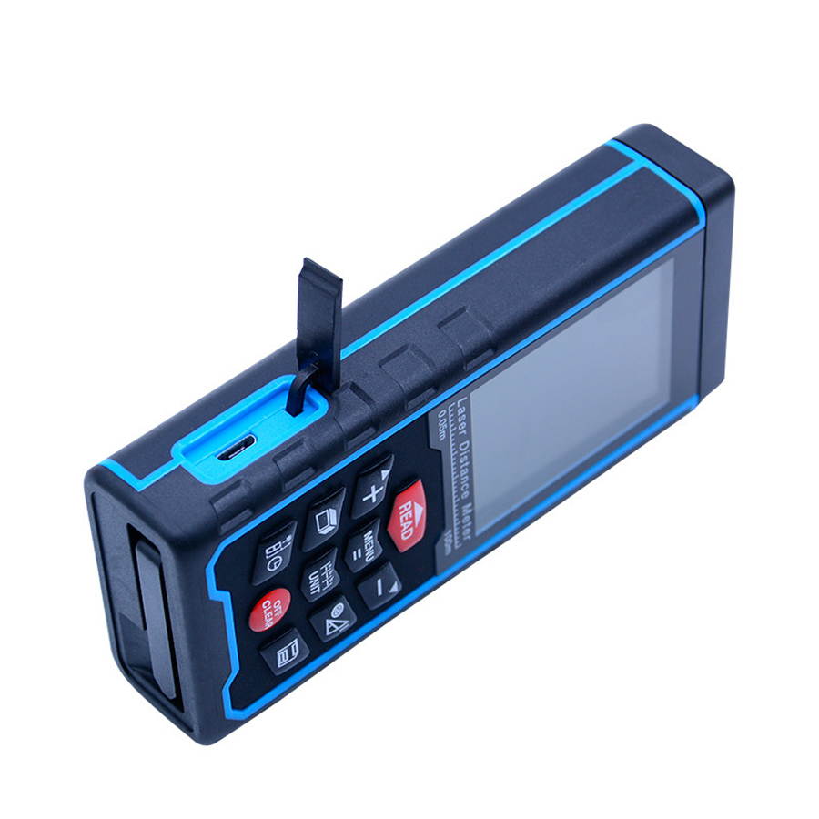 Sndway SW-S100 Laser Distance Meter 100m 328ft Digital Distance Meter 100m Laser Rangefinder Area Volume Diastimeter S100