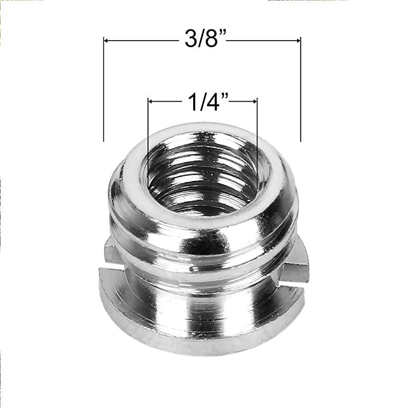 22Pack  Camera Screw Adapter 14 to 14 Screw 14 to 38 Tripod Screw Adapter Converter Brass Screw Adapter Spigot Screw Mount Set for Camera Tripod Monopod Ballhead Flash LightCombo Pack