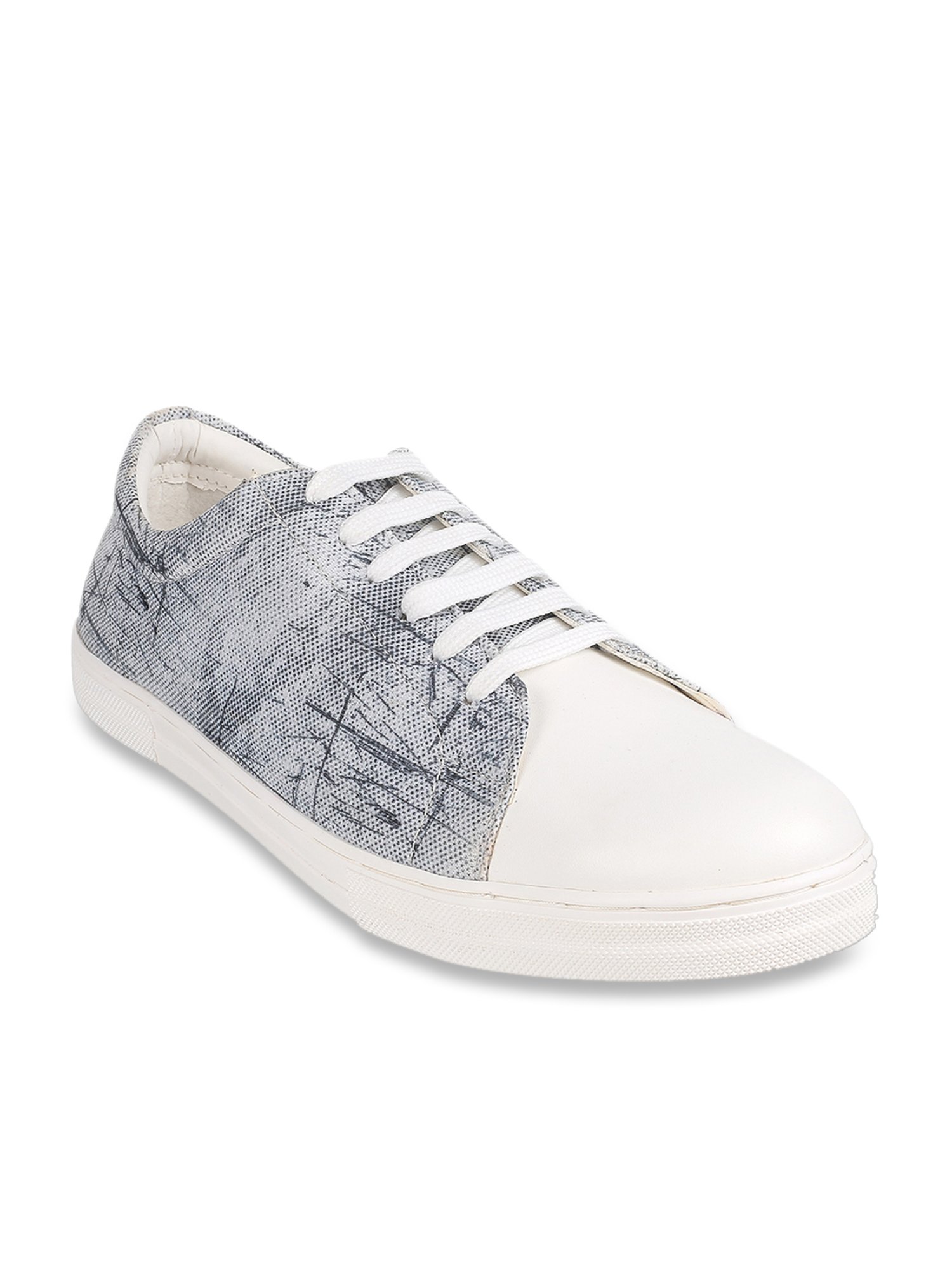 Walkway Men's White Casual Sneakers