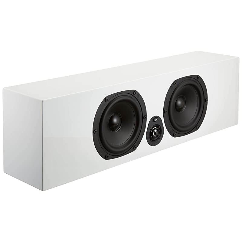 Media Series Slim Center Channel Speaker - White