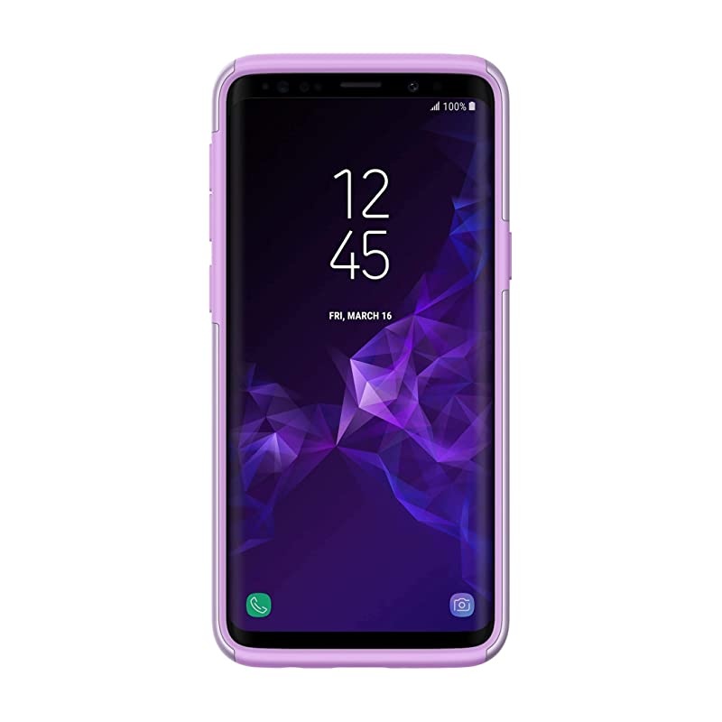 DualPro Samsung Galaxy S9 Case with Shock-Absorbing Inner Core & Protective Outer Shell for Samsung Galaxy S9 (2018) - Iridescent Lilac