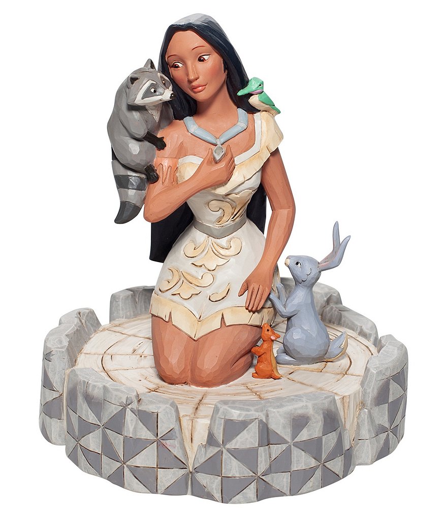 Disney Traditions by Jim Shore Pocahontas White Woodland Figurine