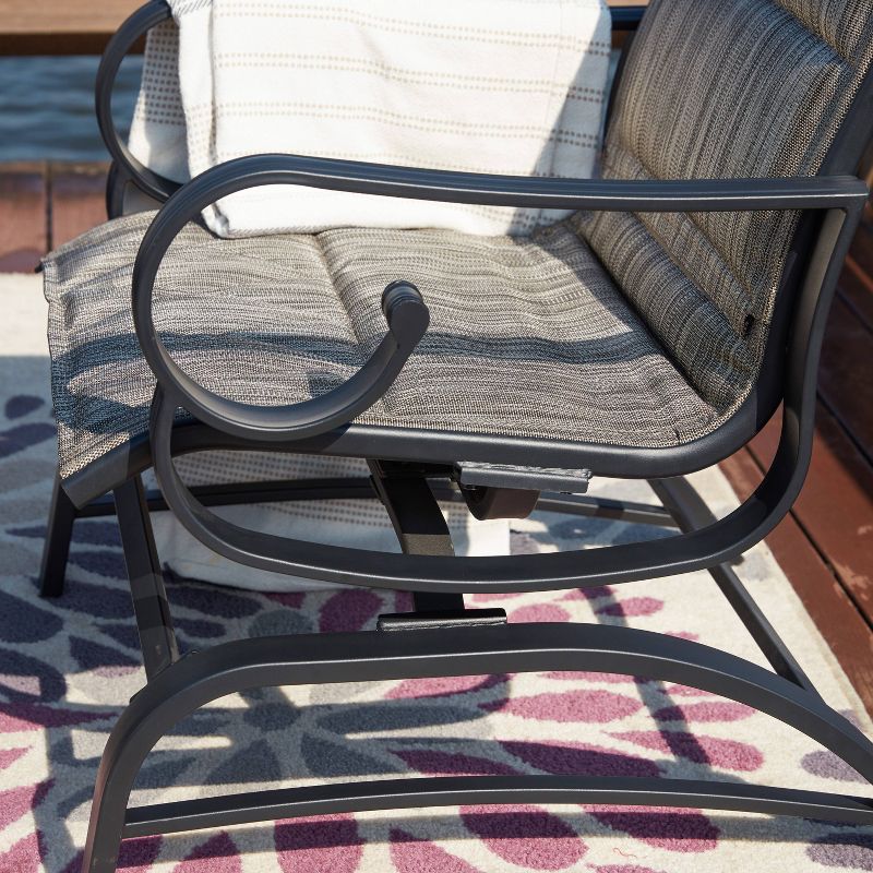 4pc Love seat Glider Patio Seating Set - Patio Festival