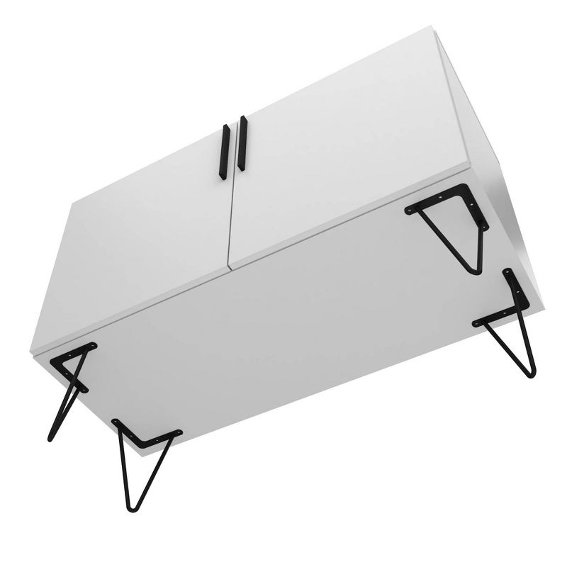 Carmel Sideboard Dark Brown/Black - Chique