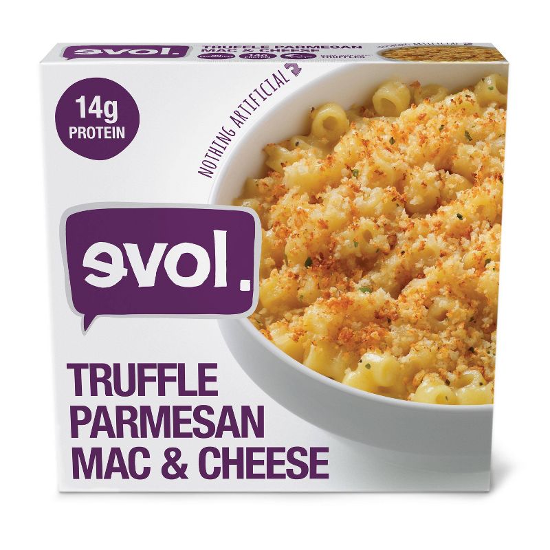 Evol  Frozen Truffle Parmesan Macaroni and Cheese Bowl - 8oz
