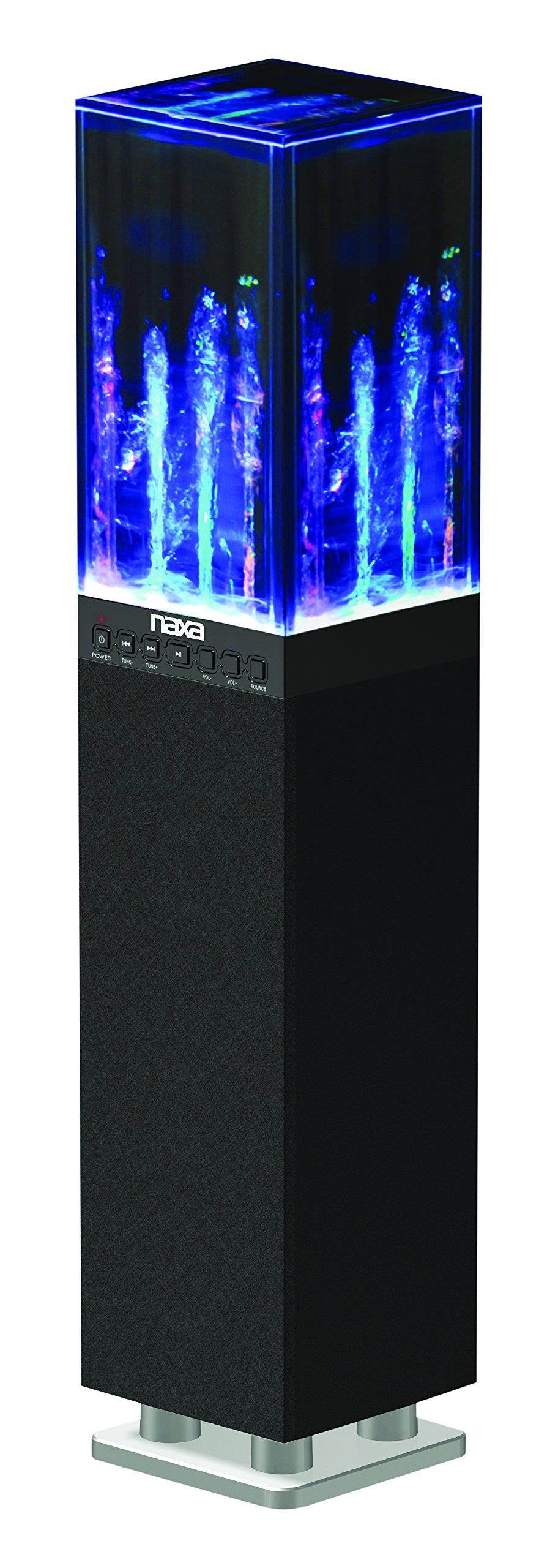 NAXA NHS-2009 Dancing Water Light Tower Speaker System