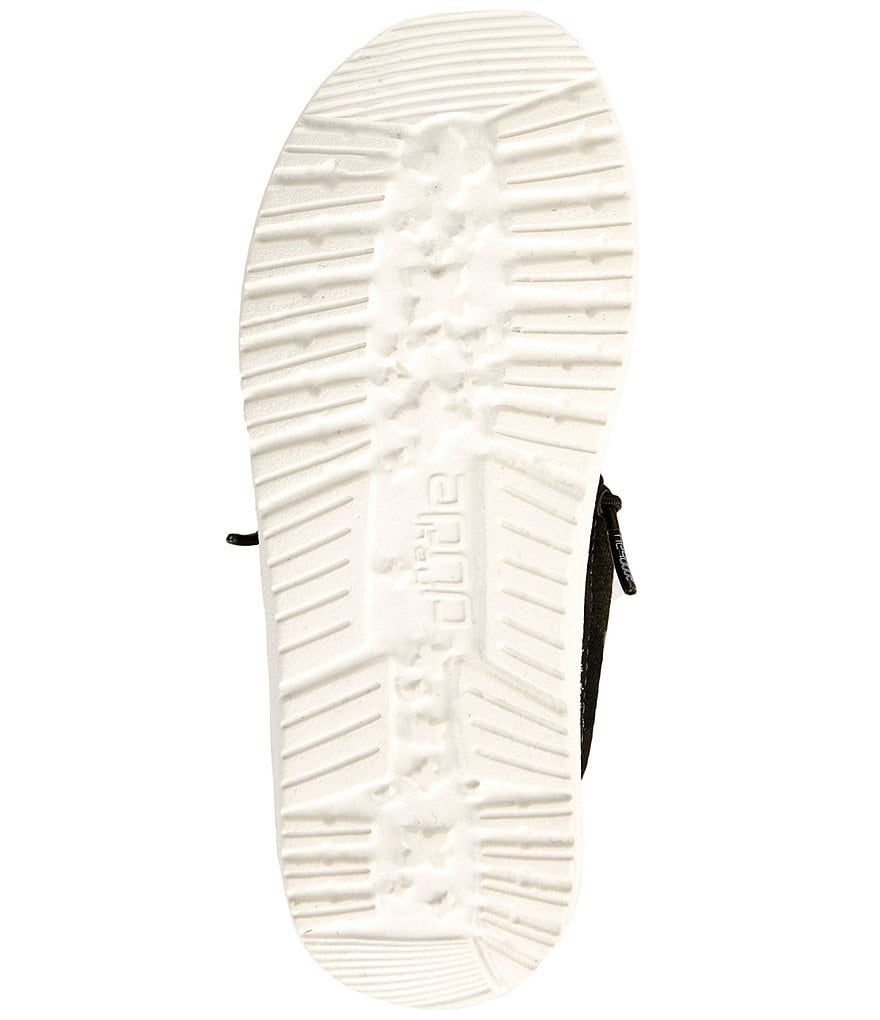 Hey Dude Boys' Wally Camo Linen Washable Slip-Ons (Youth)