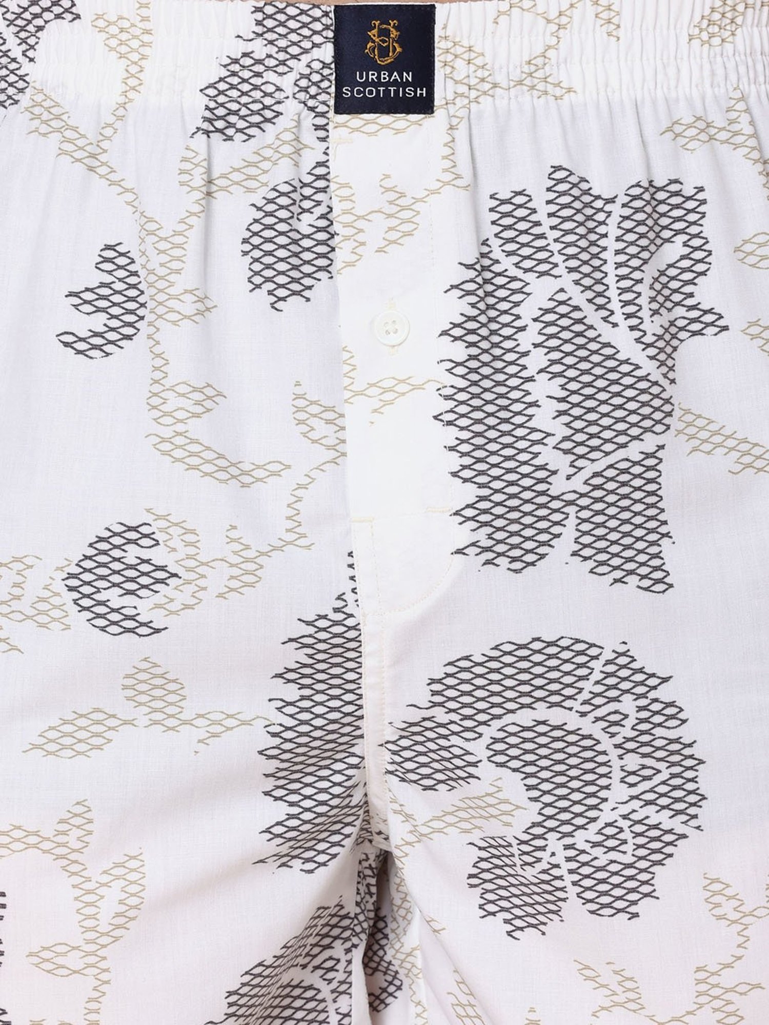 Urban Scottish Multi Other Regular fit Print Boxers-Pack of 3