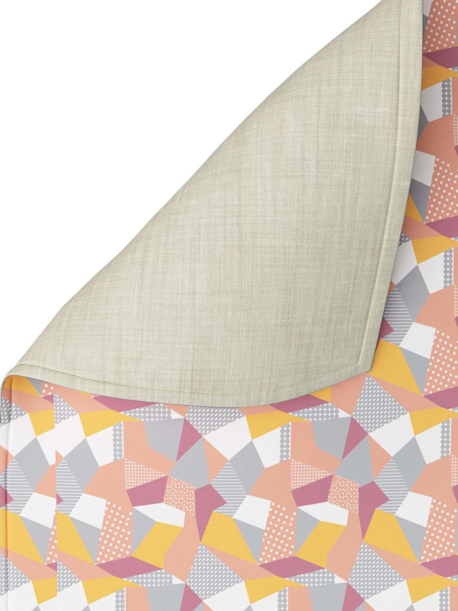 Petal Home Origami Multicolor Cotton 300 GSM Table Runner