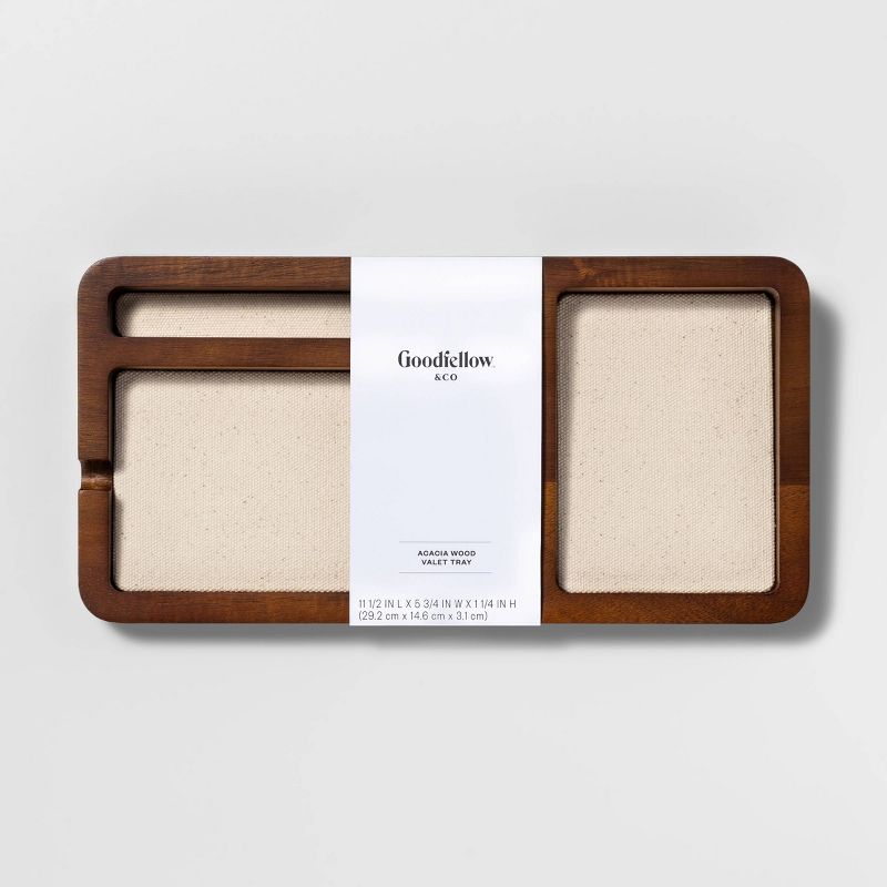 Acacia Wood Valet Tray - Goodfellow & Co™