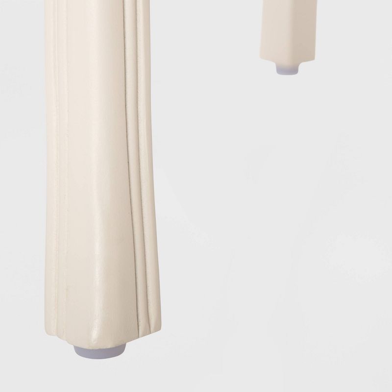 Collins Side Table with Drawer Cream - Finch