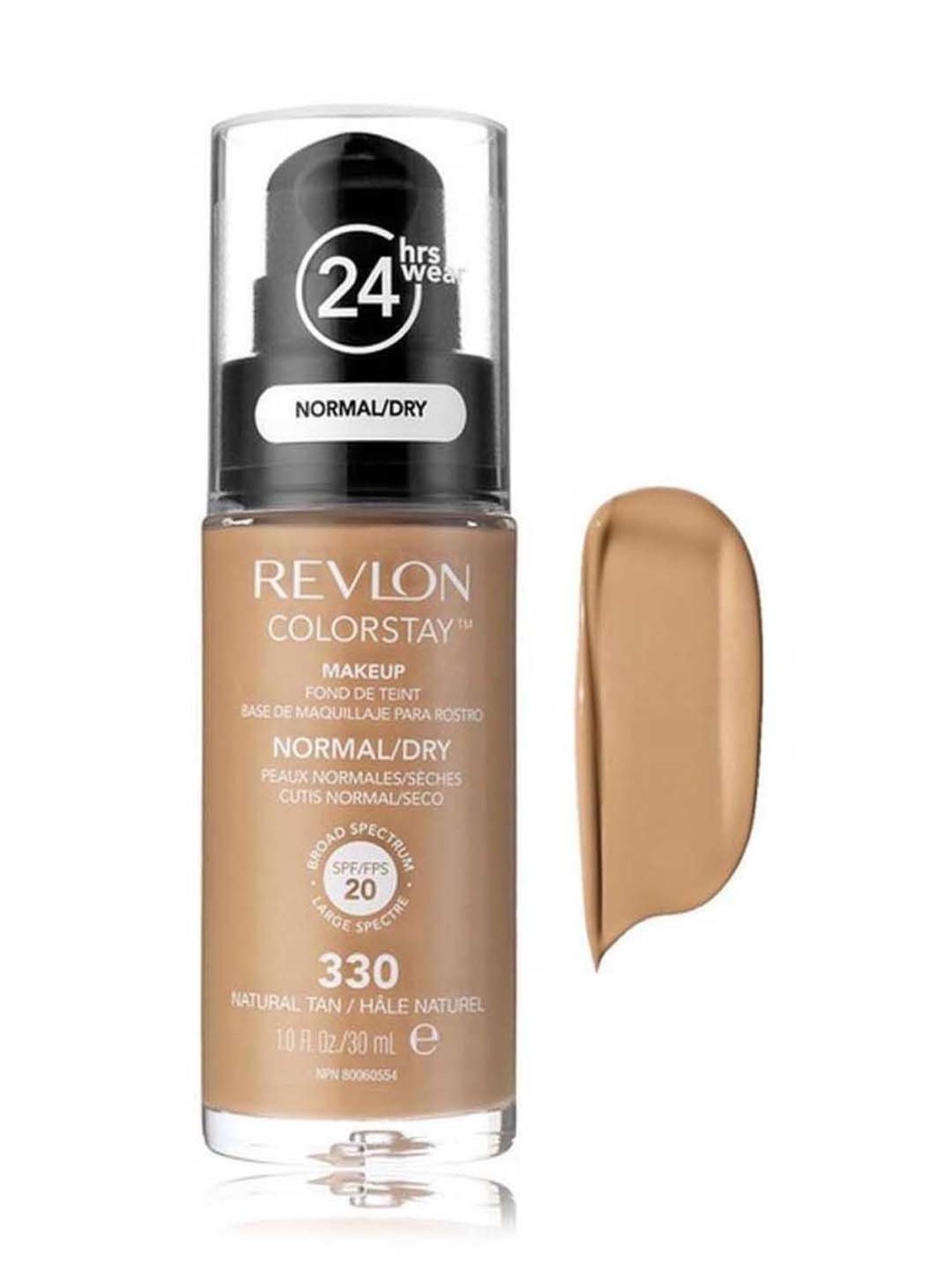 Revlon ColorStay Makeup for Normal & Dry Skin SPF 20 Natural Tan - 30 ml