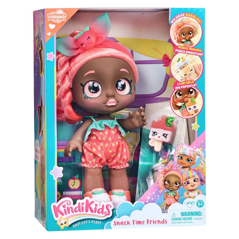 Kindi Kids Snack Time Friend Doll - Summer Peaches