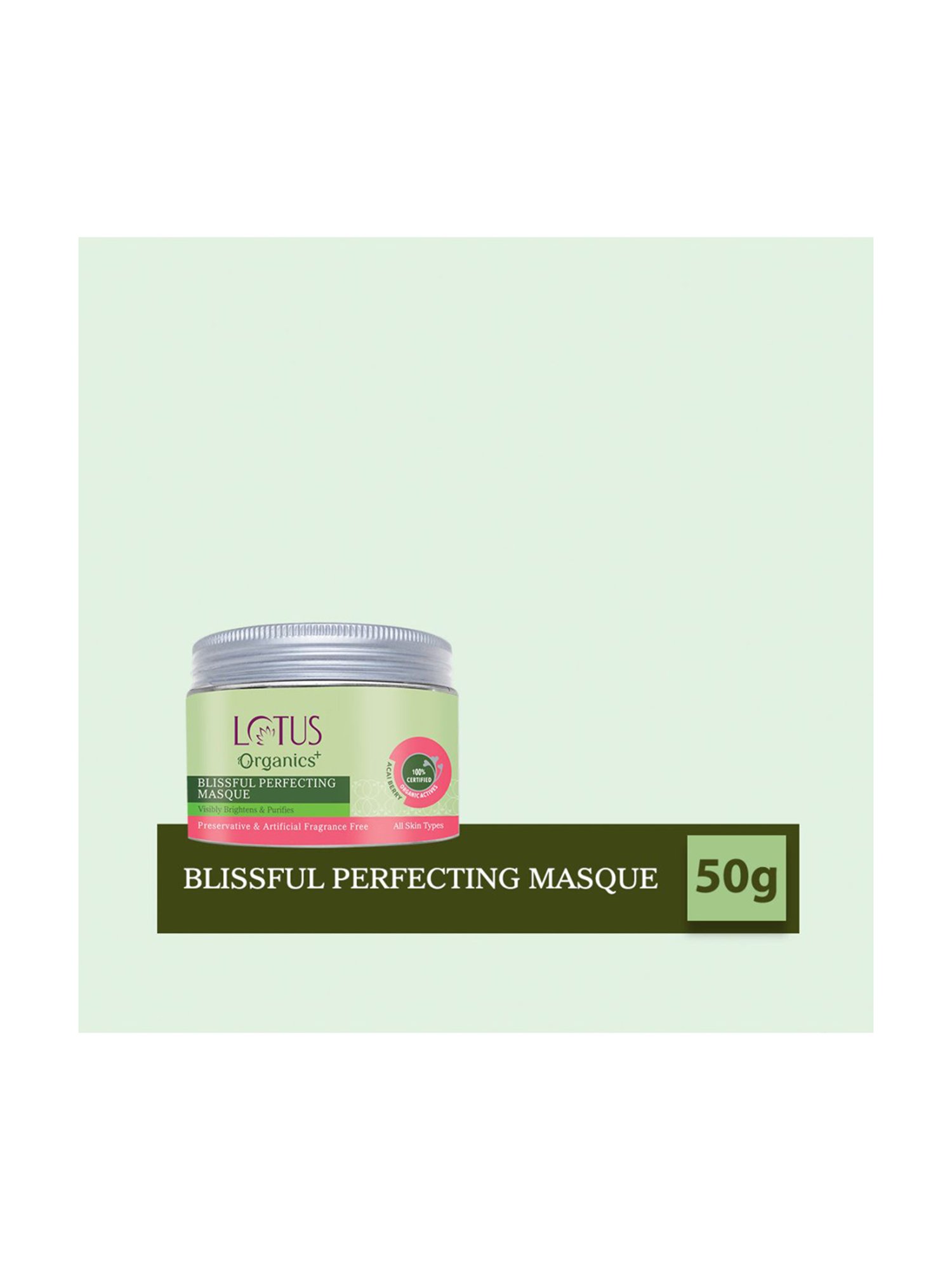 Lotus Organics+ Blissful Perfecting Mask - 50 gm