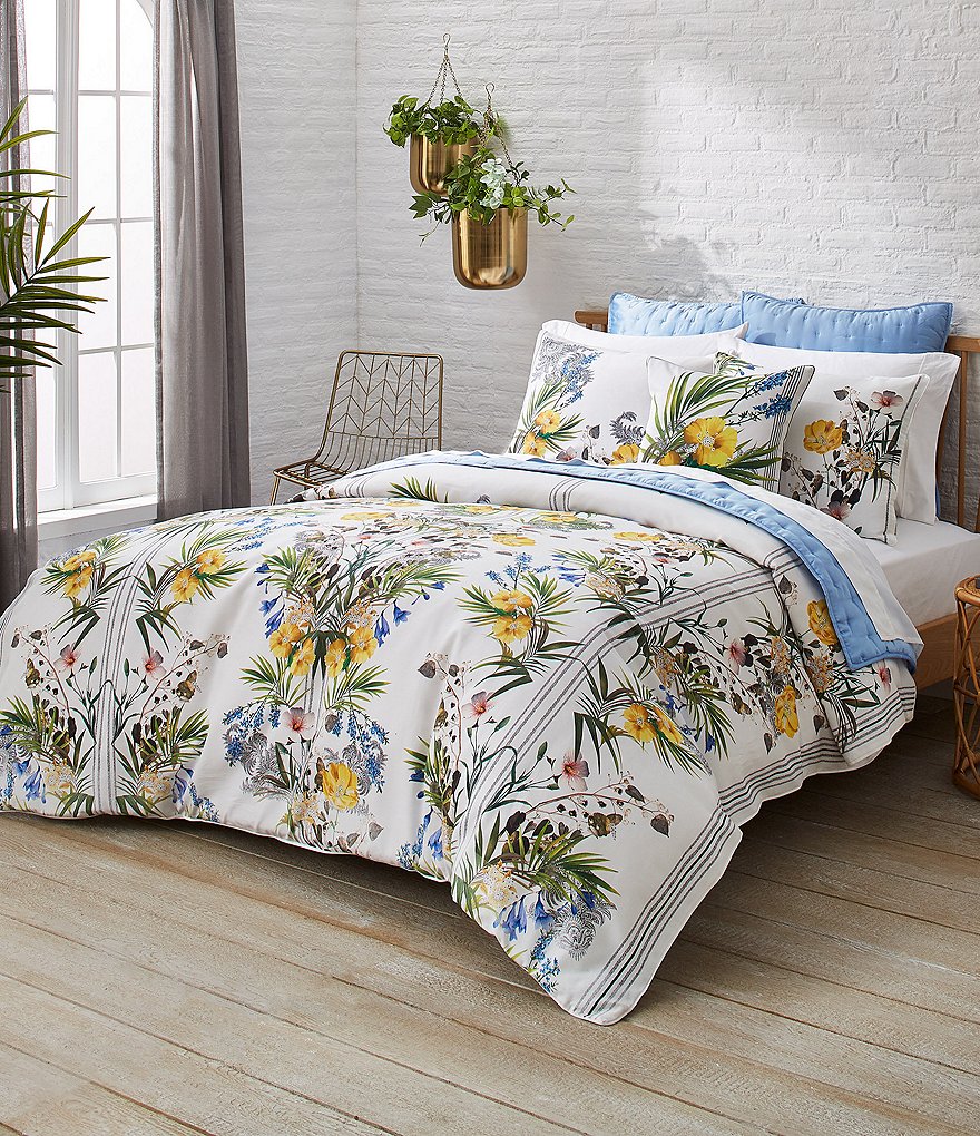 Ted Baker London Royal Palm Floral Comforter Mini Set