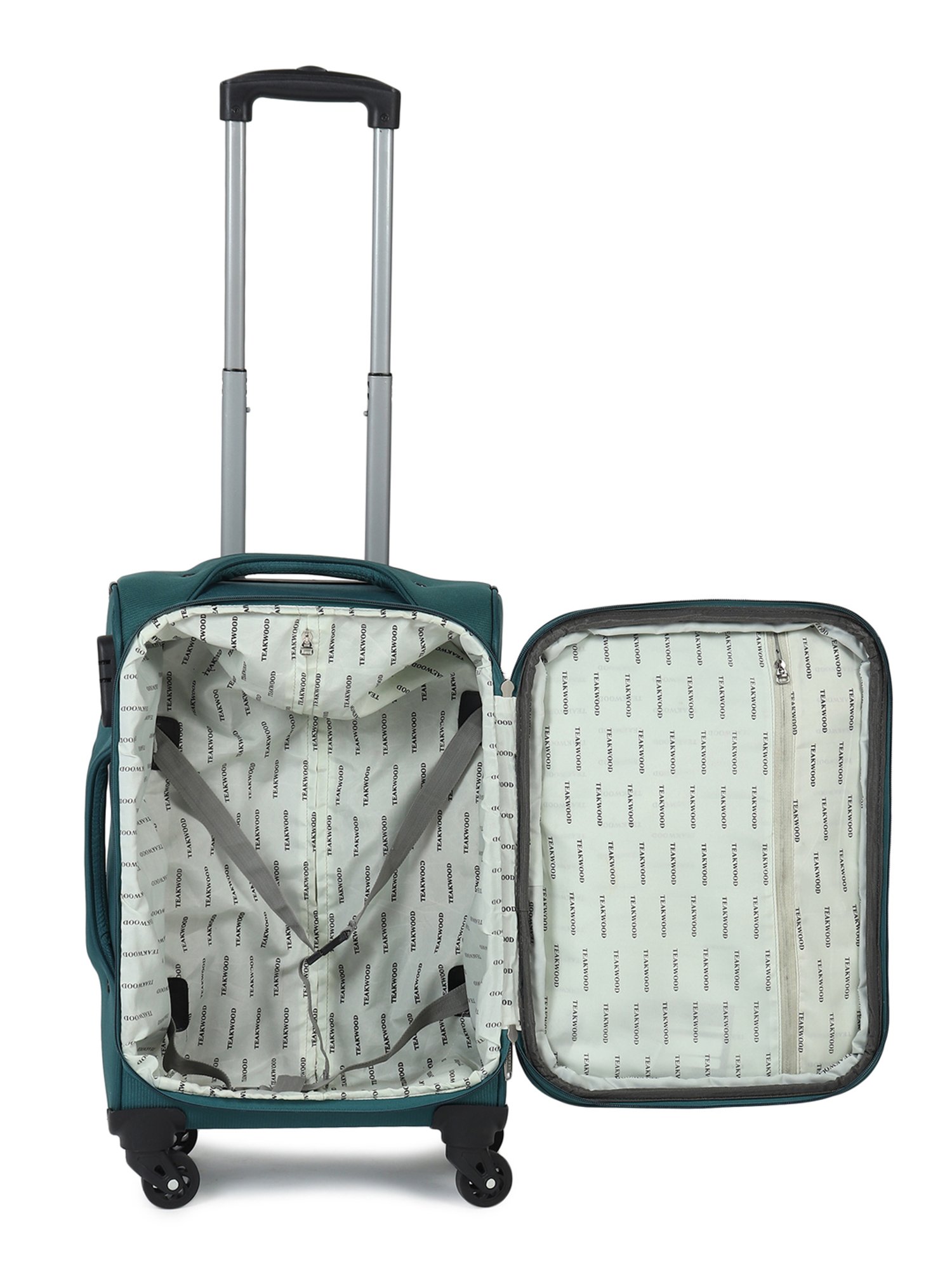 Assembly Green Textured Small Cabin Trolley - 20 inch