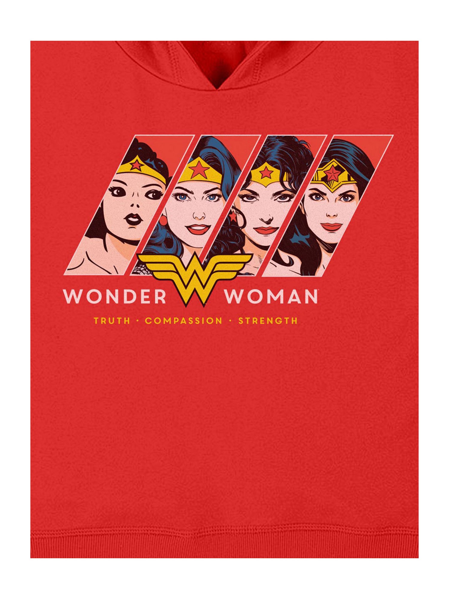 Wonder Woman Printed Sweatshirt For Kids Girls