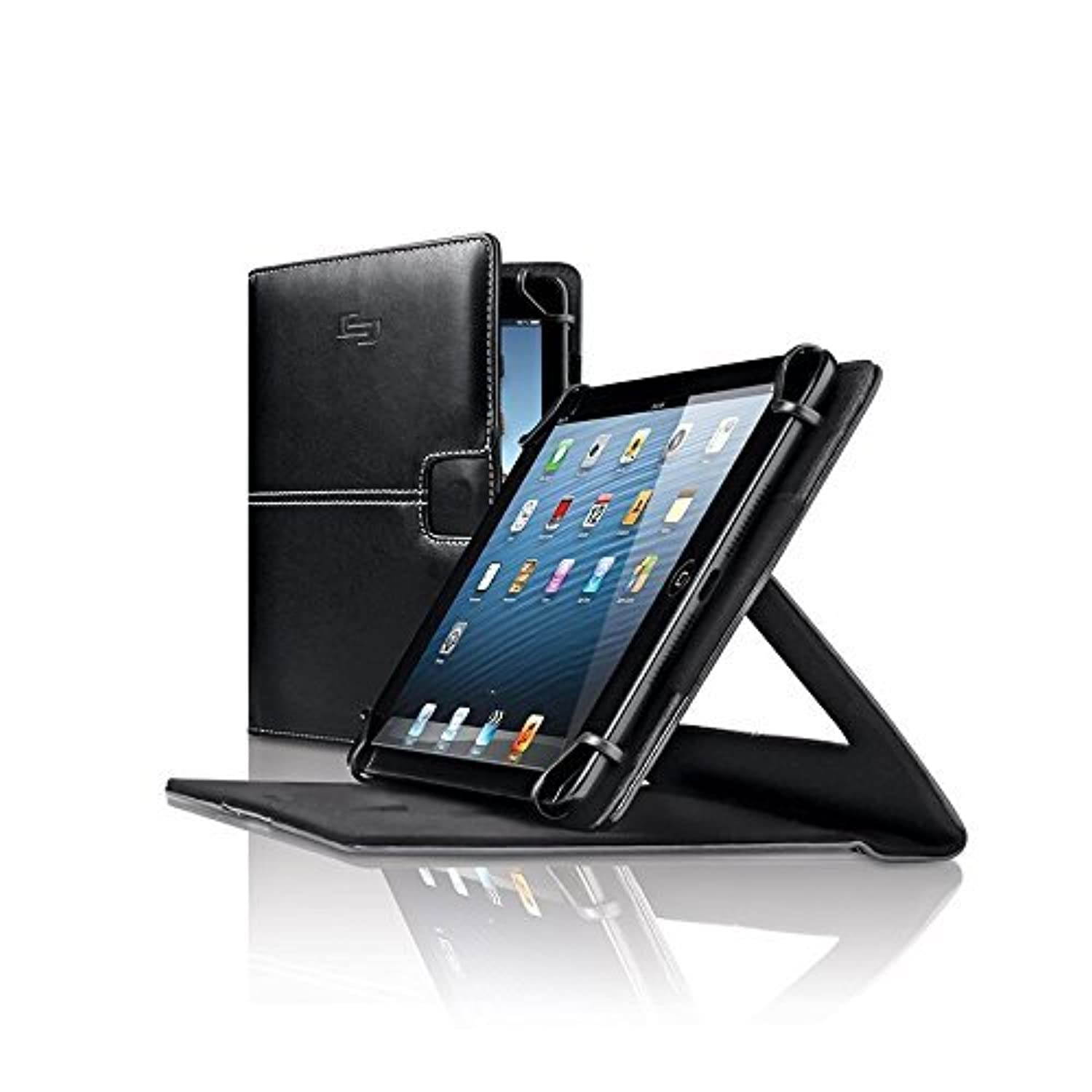 Solo Summit Universal Tablet Case for 5.5 Inch to 8.5 Inch Tablets, Black