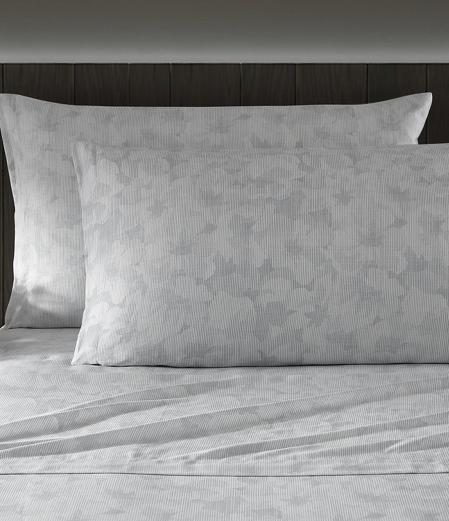 Vera Wang Variegated Floral Sheet Set