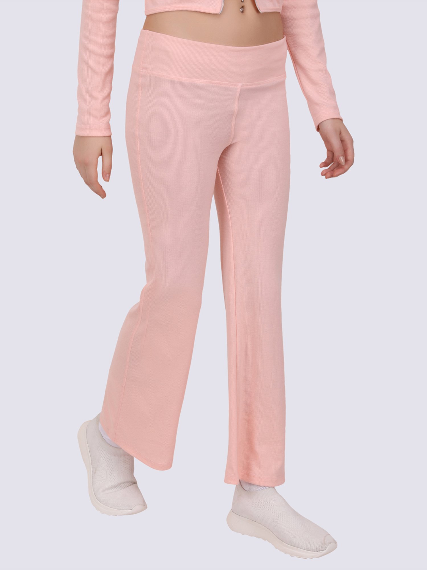 EVERDION Peach Cotton Trackpants