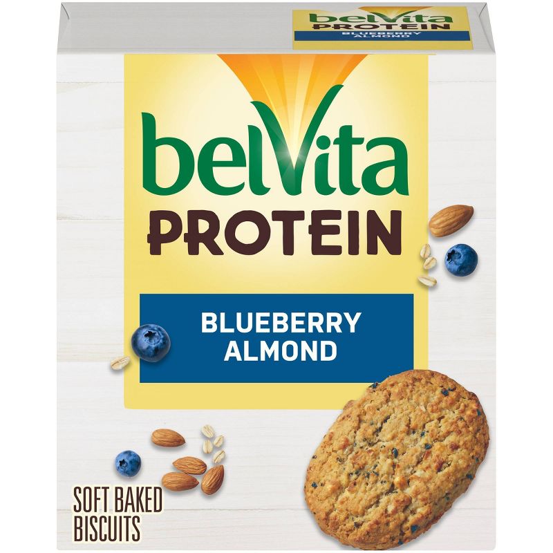 belVita Protein Blueberry Almond Breakfast Bars - 4ct