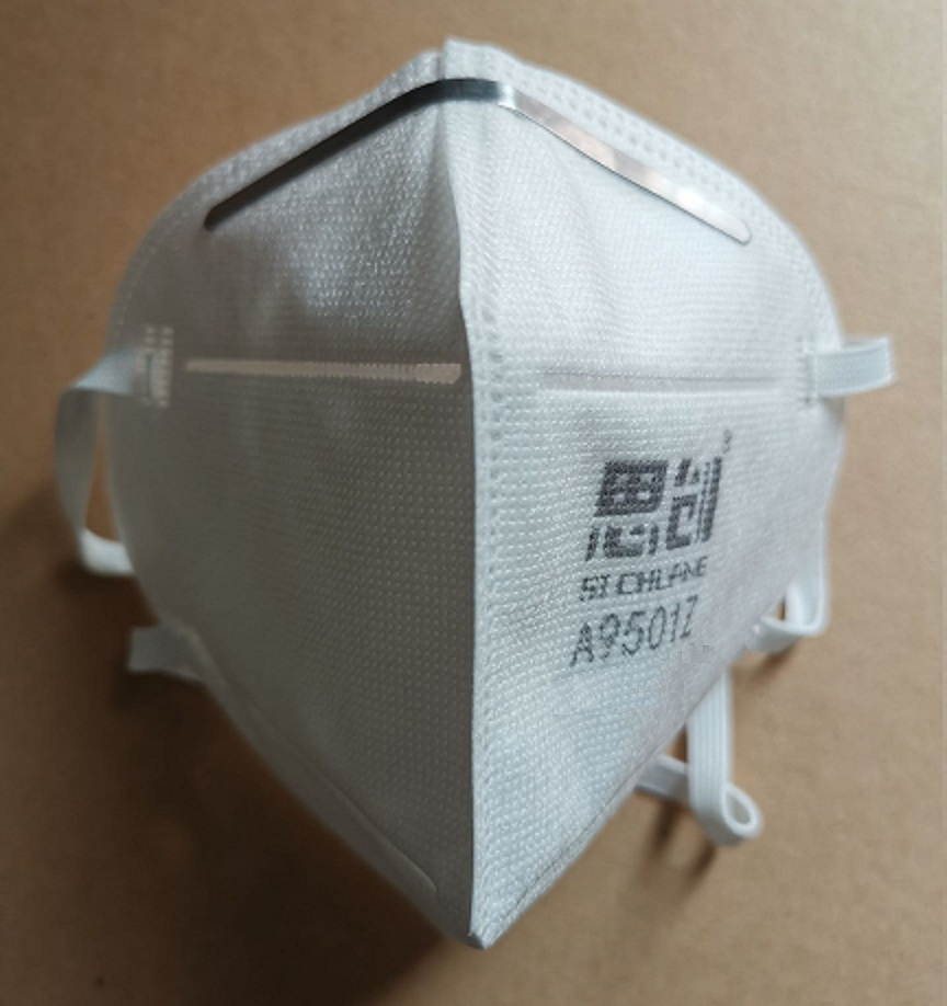 20pcs  Masks Wrap Around Head Air Purifying Dust Pollution Vented Respirator Face Mouth Masks PM2.5  / >95% Filteration KN95