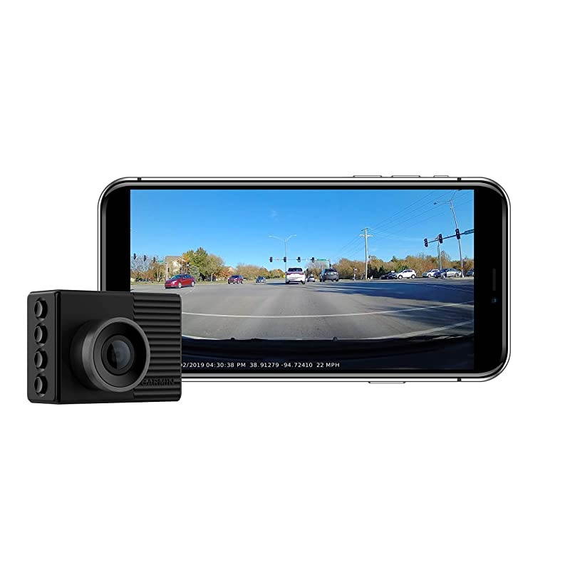 Dash Cam 46 Wide 140Degree Field of View In 1080P HD 2quot LCD Screen and Voice Control Very Compact with Automatic Incident Detection and Recording