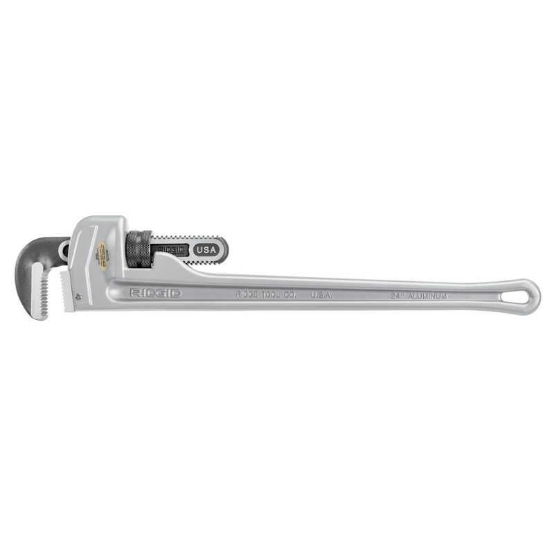 Ridgid 824 3 in. Capacity 24 in. Aluminum Straight Pipe Wrench