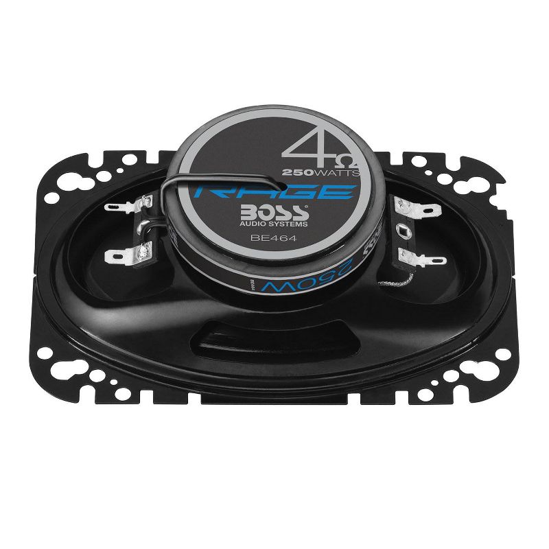 Boss Audio Rage 4" x 6" 4 Way 250W Full Range Audio Video Speakers (4 Pack)
