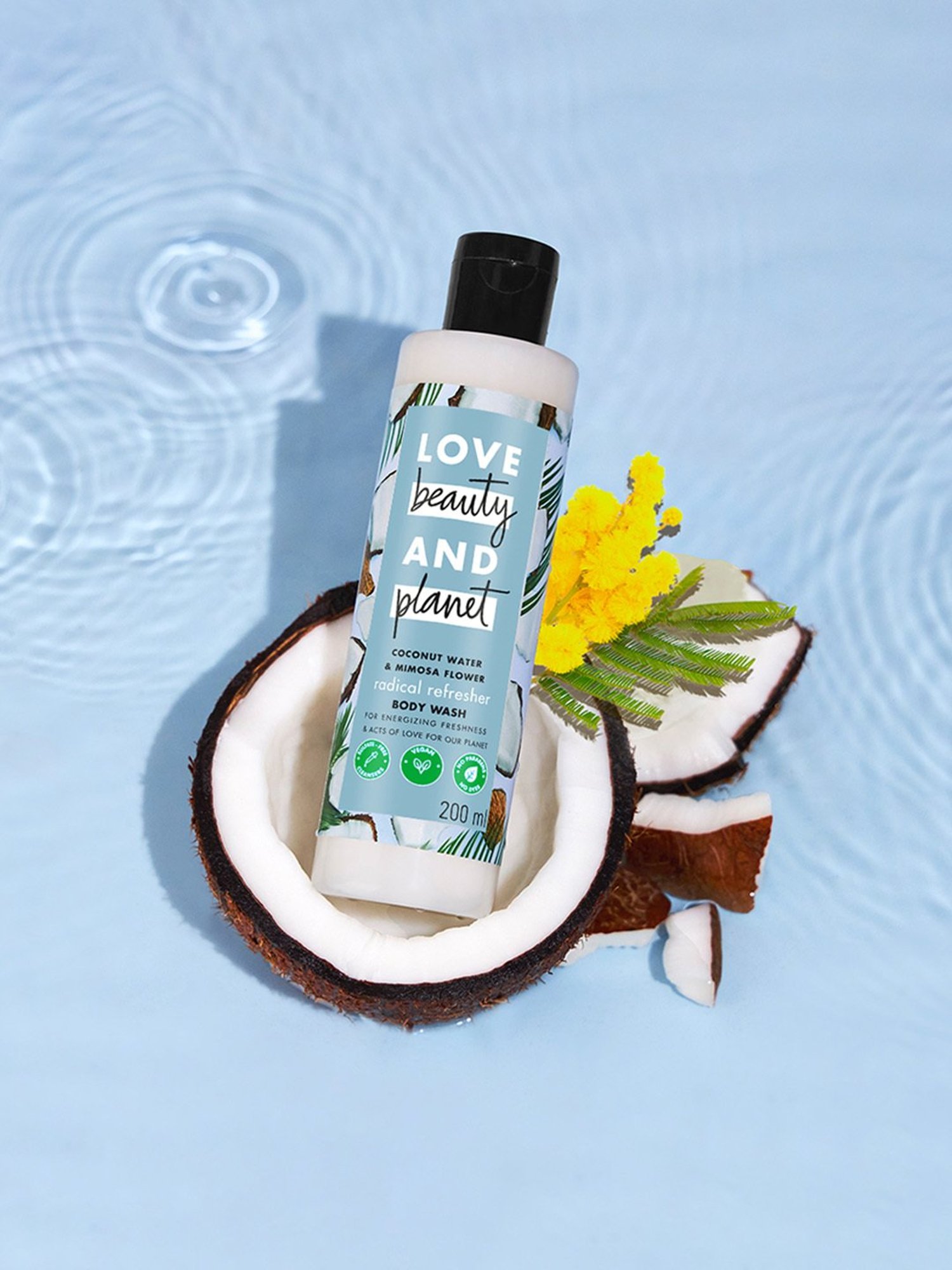 Love Beauty & Planet Coconut Water & Mimosa Radical Refresher Body Wash - 200 ml