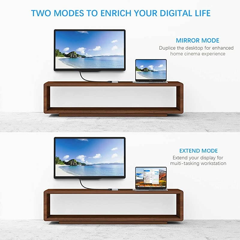 DisplayPort to HDMI Adapter ITANDA Nylon Braided GoldPlated MDP to HDMI Adapter for HP ThinkPad AMD NVIDIA Desktop and More Male to Female Space Grey Grey