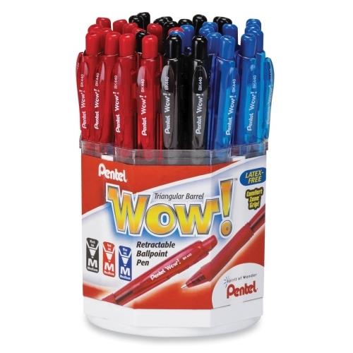 Pentel Wow Retractable Ball Point Pen Display 1 DS
