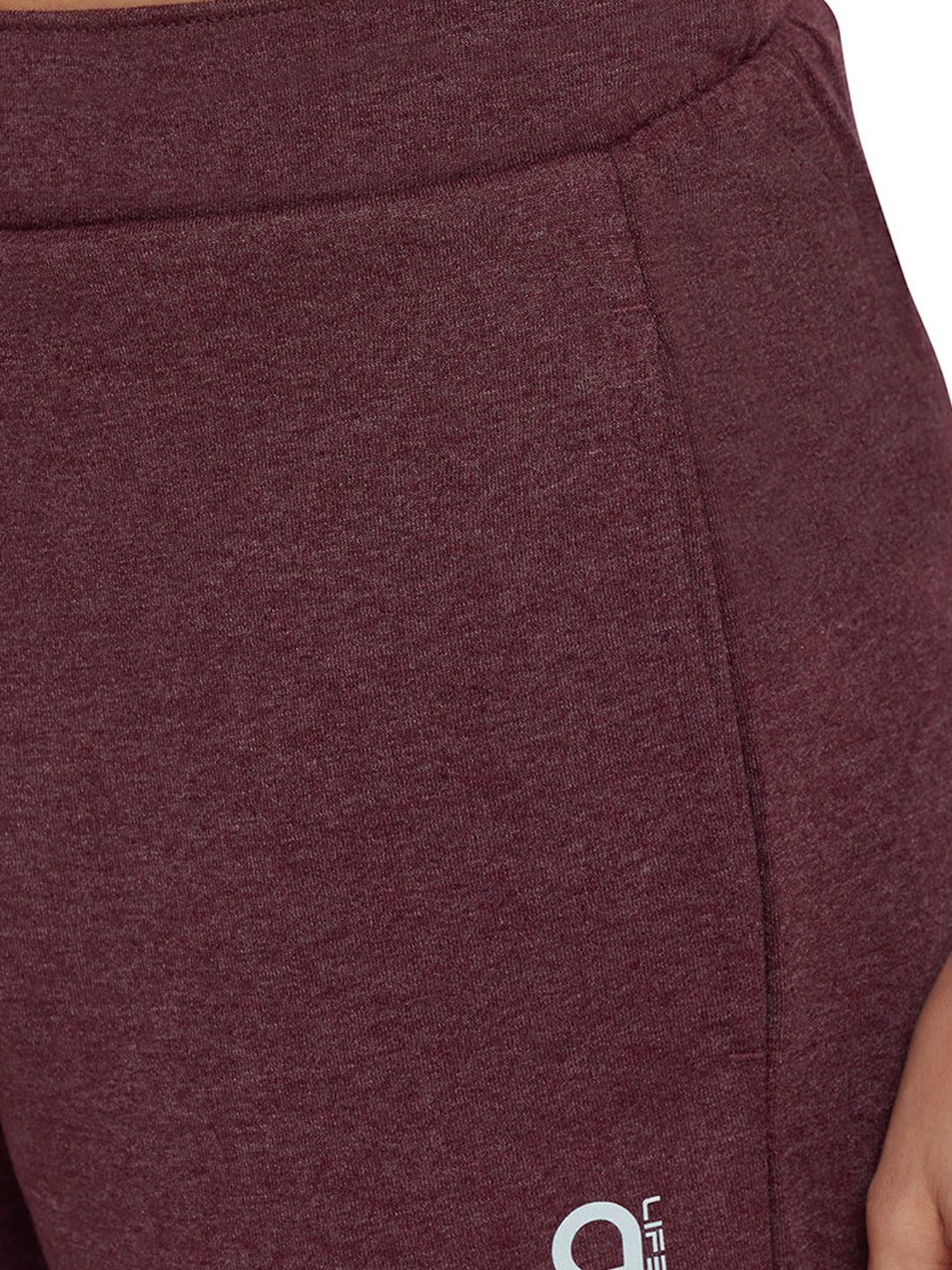 Amante Wine Cotton Low Rise Sports Shorts