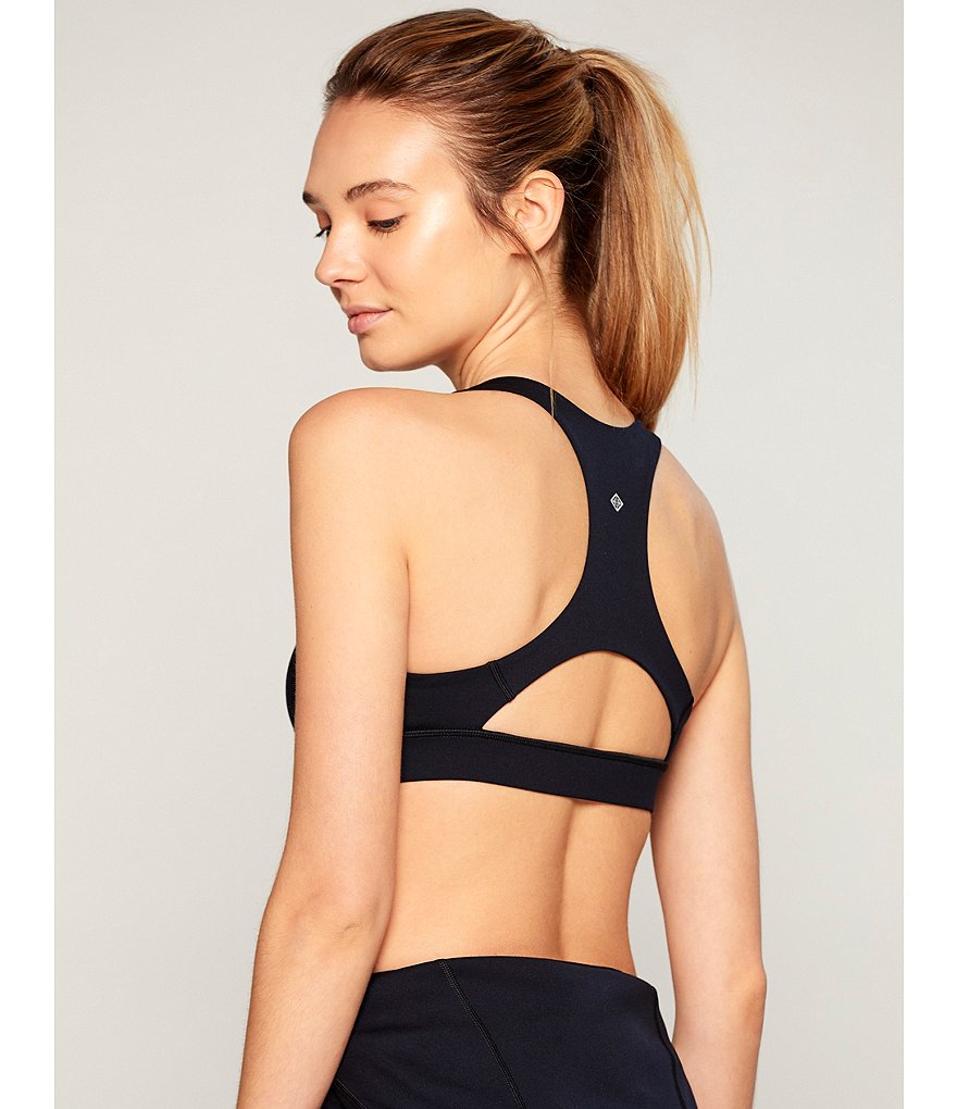 Antonio Melani Dynamic Lightweight Supportive Compression T-Back Sports Bra