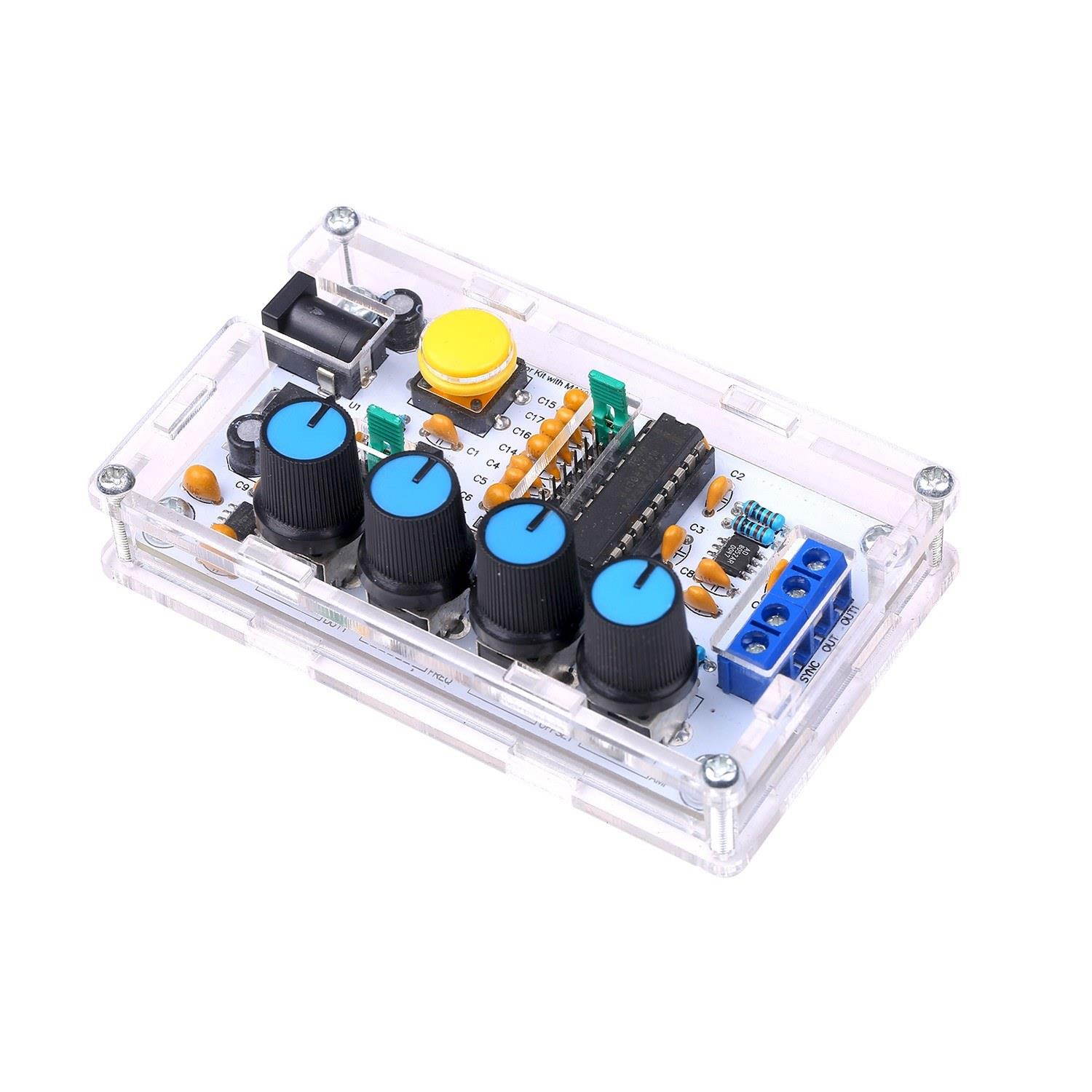 MAX038 Signal Generator DIY Kit 1Hz~20MHz Function Generator High-speed op-amp Generator Sine/Triangle/Rectangular/Sawtooth