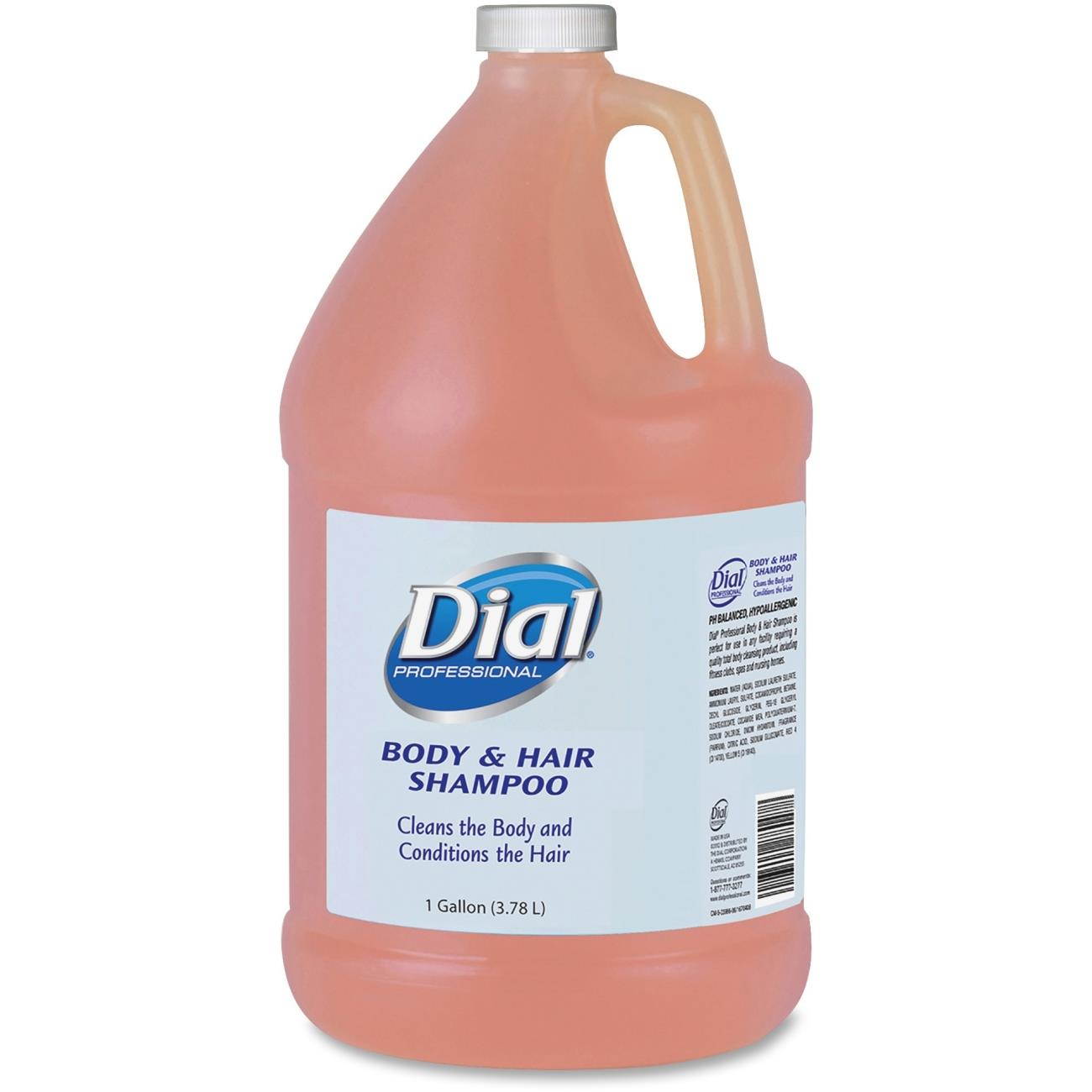 Dial Professional Peach Scent Body/Hair Shampoo