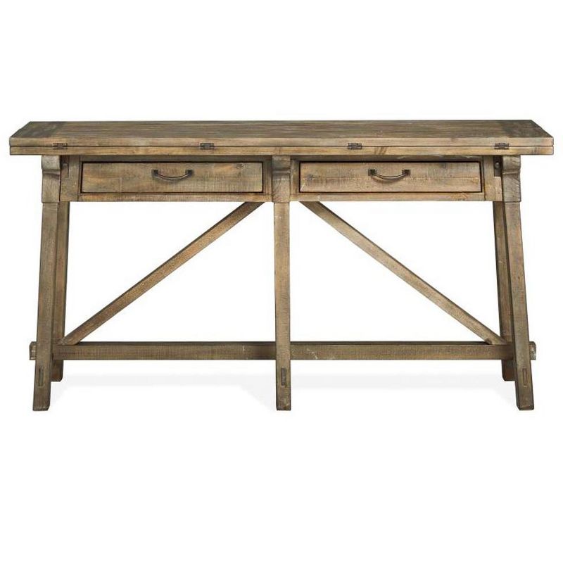 T4597 Bluff Heights Flip Top Sofa Table - Magnussen Home Furnishings