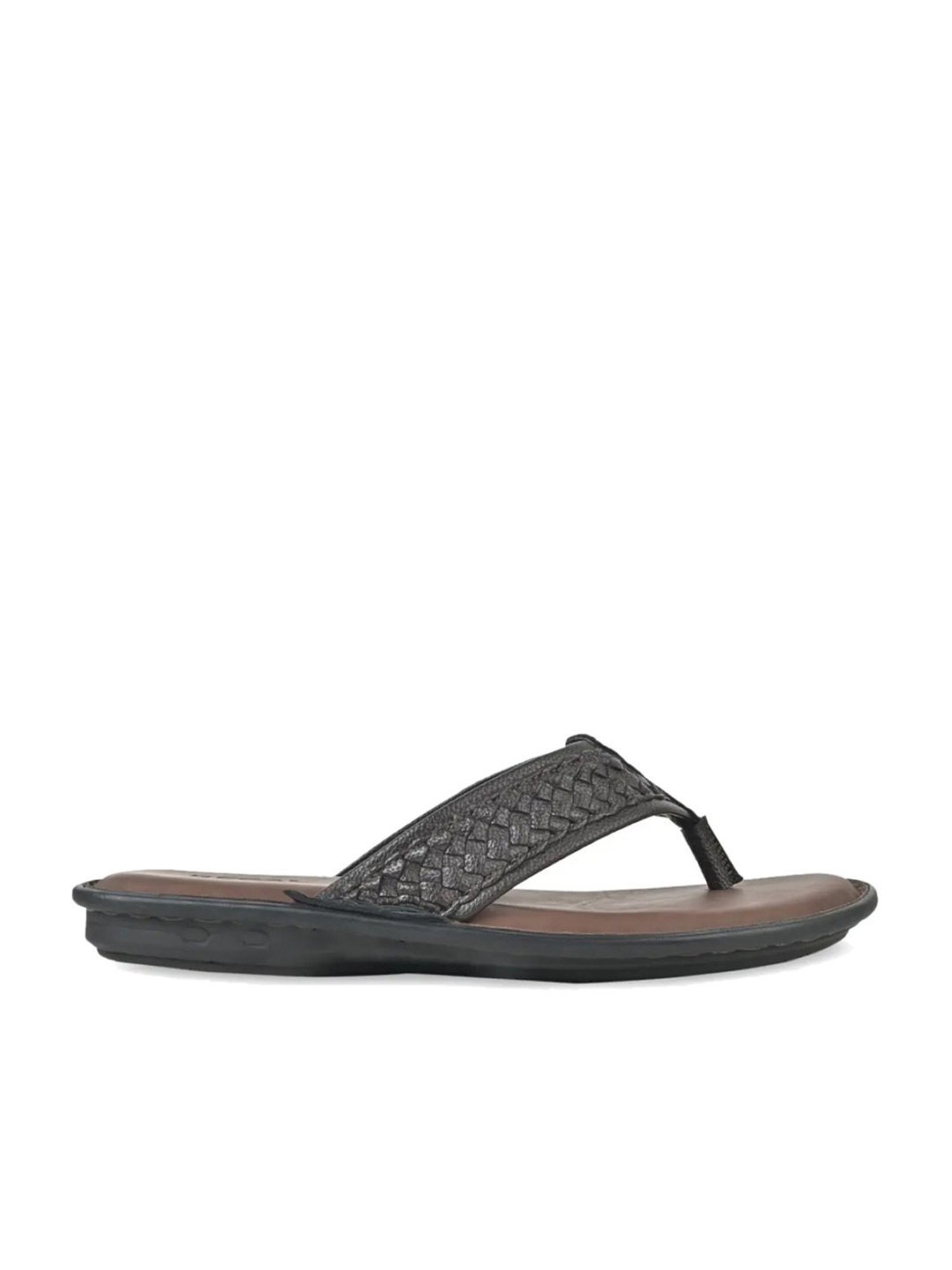 Regal Men's Brown Thong Sandals