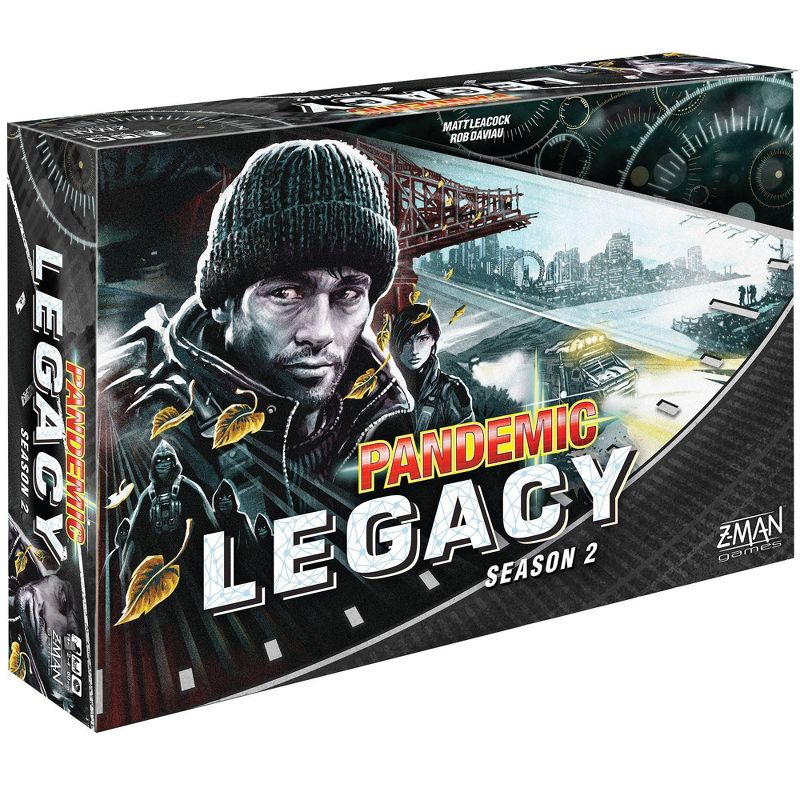 Zman Games Pandemic: Legacy Season 2 (Black Edition) Board Game