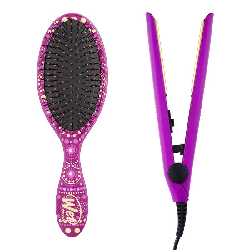 Wet Brush Harmonious Hair Kit - Purple Mandala