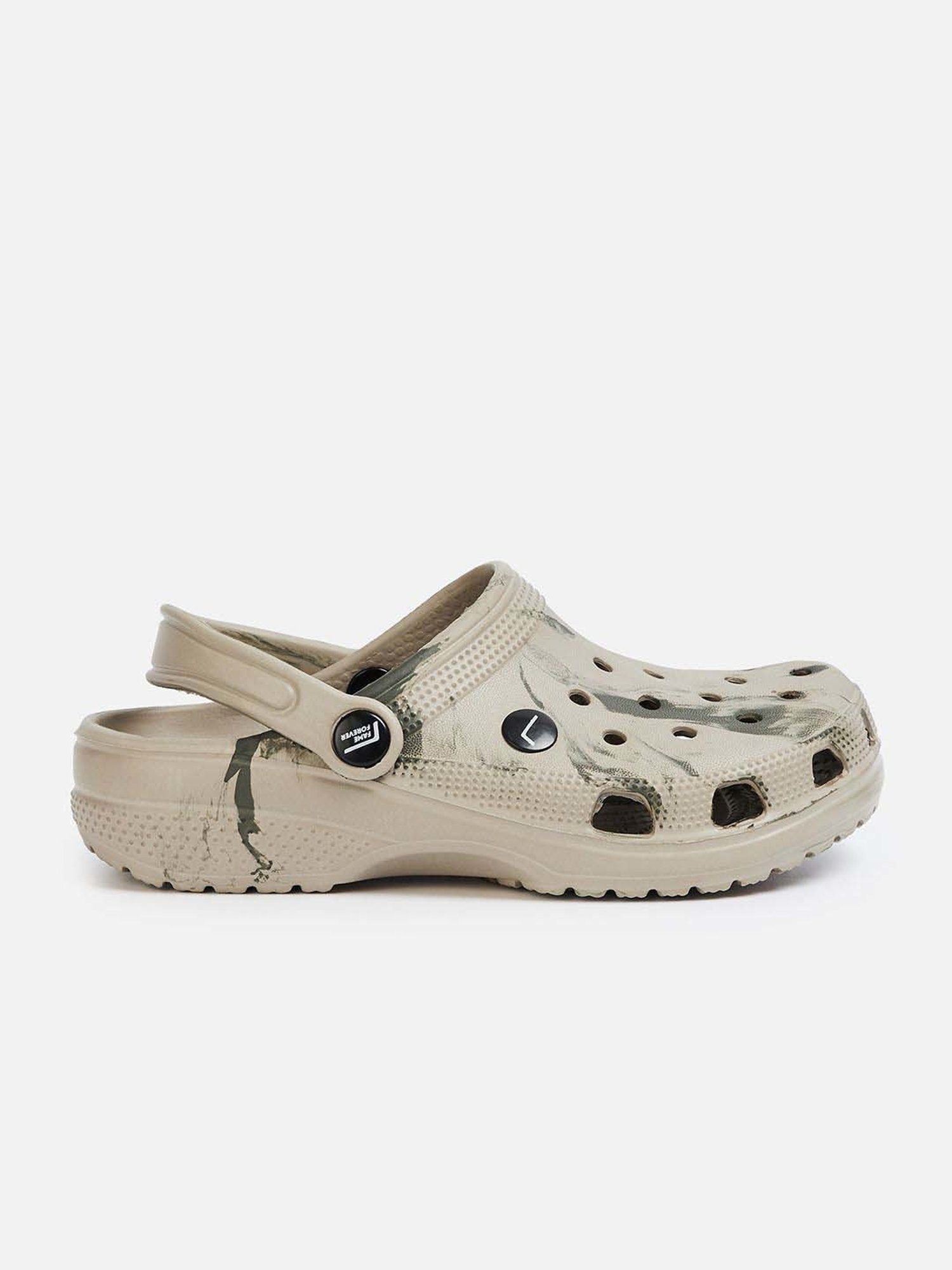 Landmark Boys Brown Back Strap Clogs