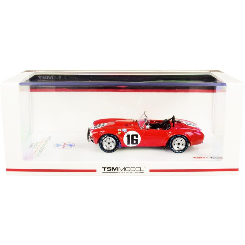 Shelby Cobra CSX2002 #16 Ken Miles Sebring 12H (1963) 1/43 Model Car by True Scale Miniatures