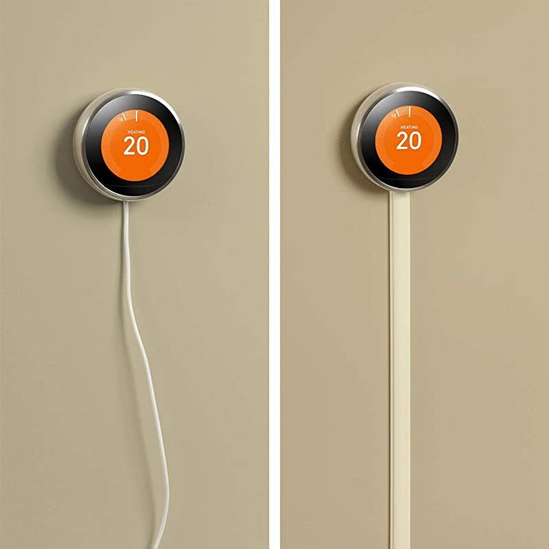 Micro Plus Cable Raceway Kit | SelfAdhesive Wire Covers | Electrical Raceway Popular Cable Organizer for Home Theater TV Office and Home | 4 x 39 Inch Channels Per Pack Small Beige