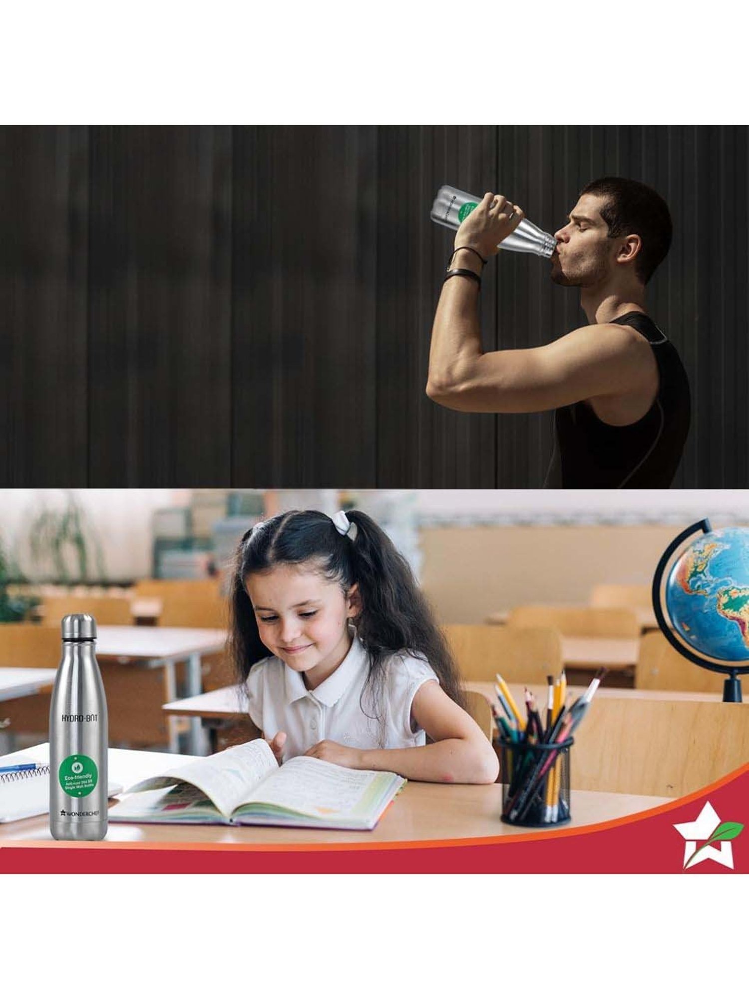 Wonderchef Hydro Bot Water Bottle