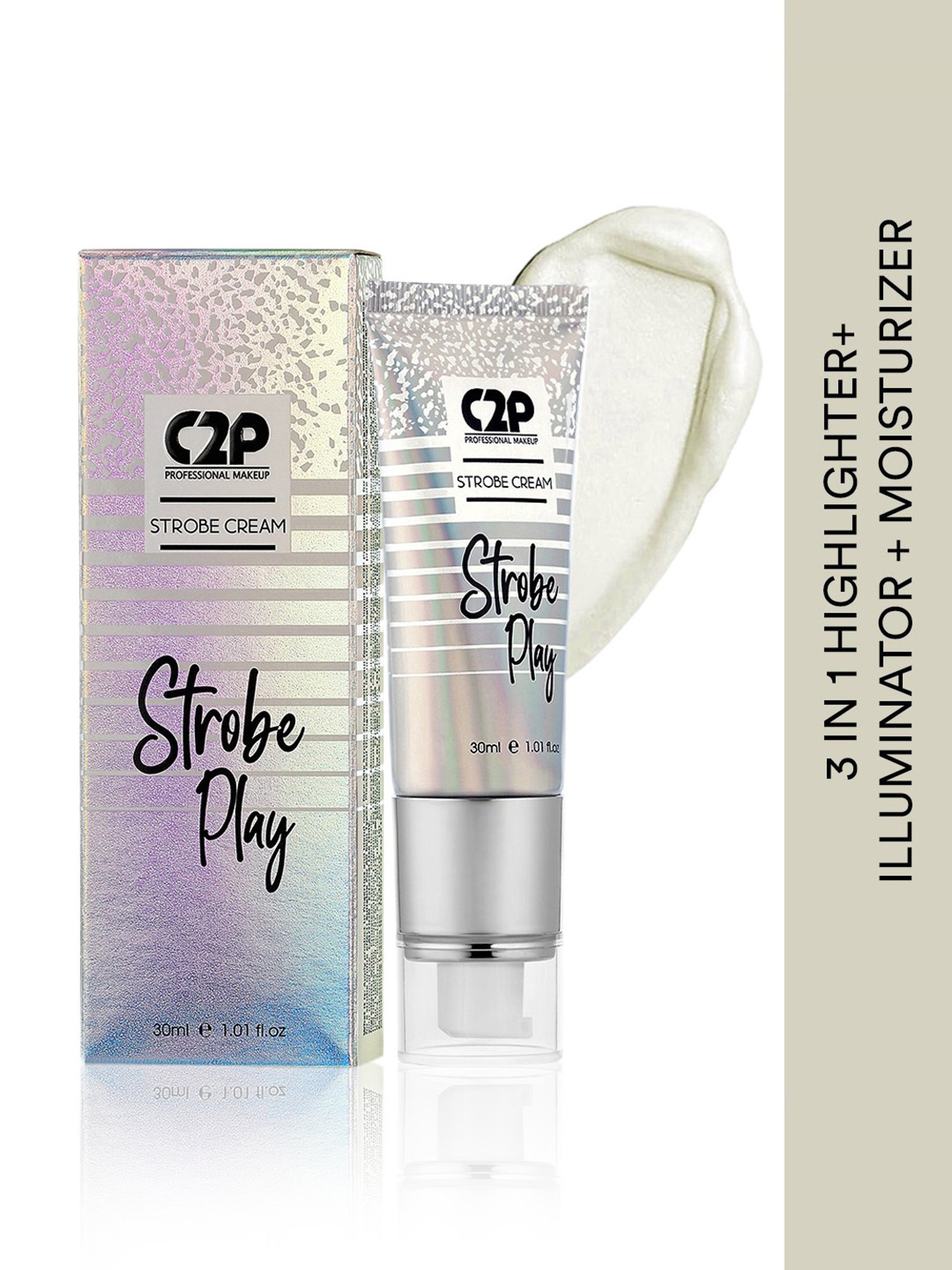 C2P PROFESSIONAL MAKEUP Strobe Play Strobe Cream Gold 02 - 30 ml